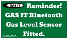Standard Gas Bottle Reminder Magnet