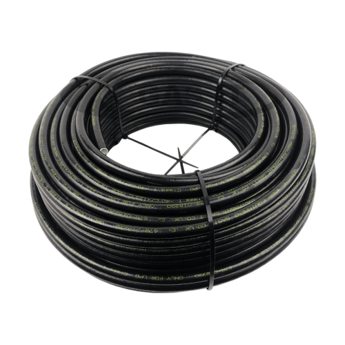 GAS IT 50m Roll. DN6.5Thermoplastic LPG pipe - Black