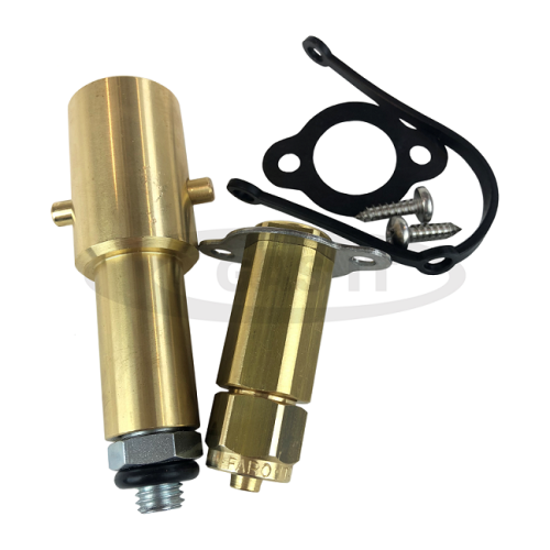 GAS IT Fill Point for 8mm Thermoplastic pipe complete with M10 bayonet