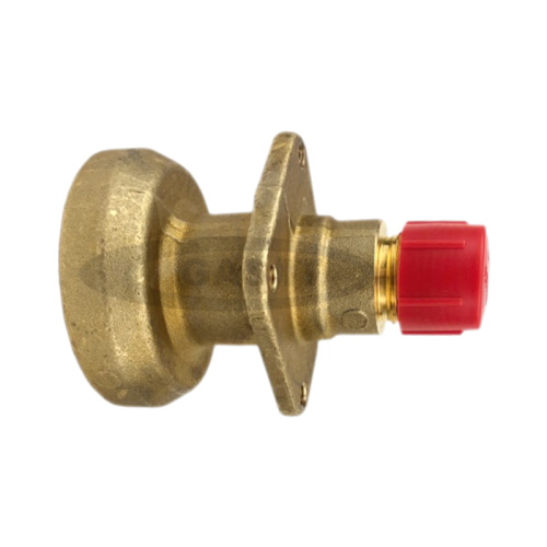 GAS IT Straight Fixed Dish/Cup LPG fill point