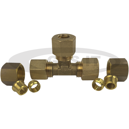 10mm x 8mm x 8mm Compression Tee Piece