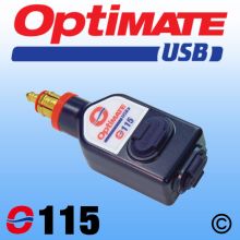 OptiMate Dual USB Charger 3300mA - DIN Plug