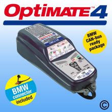 OptiMate 4 BMW CANbus 12V Battery Charger Pkg