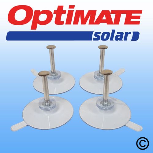 OptiMate Solar Suction Mounts Set x 4