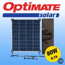 OptiMate Solar 80W Travel Kit