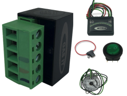 GAS IT Ultra Low Current Driver ( ULCD 2.0 ) with Rocker switch, Led Display & 0-95 ohm sender
