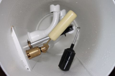 Inside a GAS IT Horizontal vapour tank